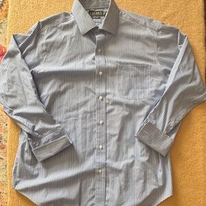 Lauren Ralph Lauren Men's Classic Blue Pinstripe Shirt